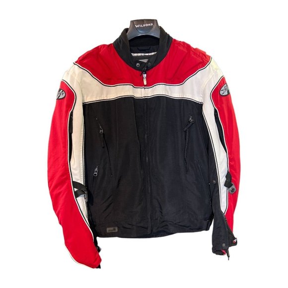 Joe Rocket Other - Joe Rocket Atomic 2.0 Jacket Mens XL Red Black 0521 Amour Motorcycle Lined